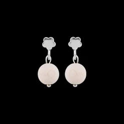 Aarikka Lemmikki Earrings, ecru