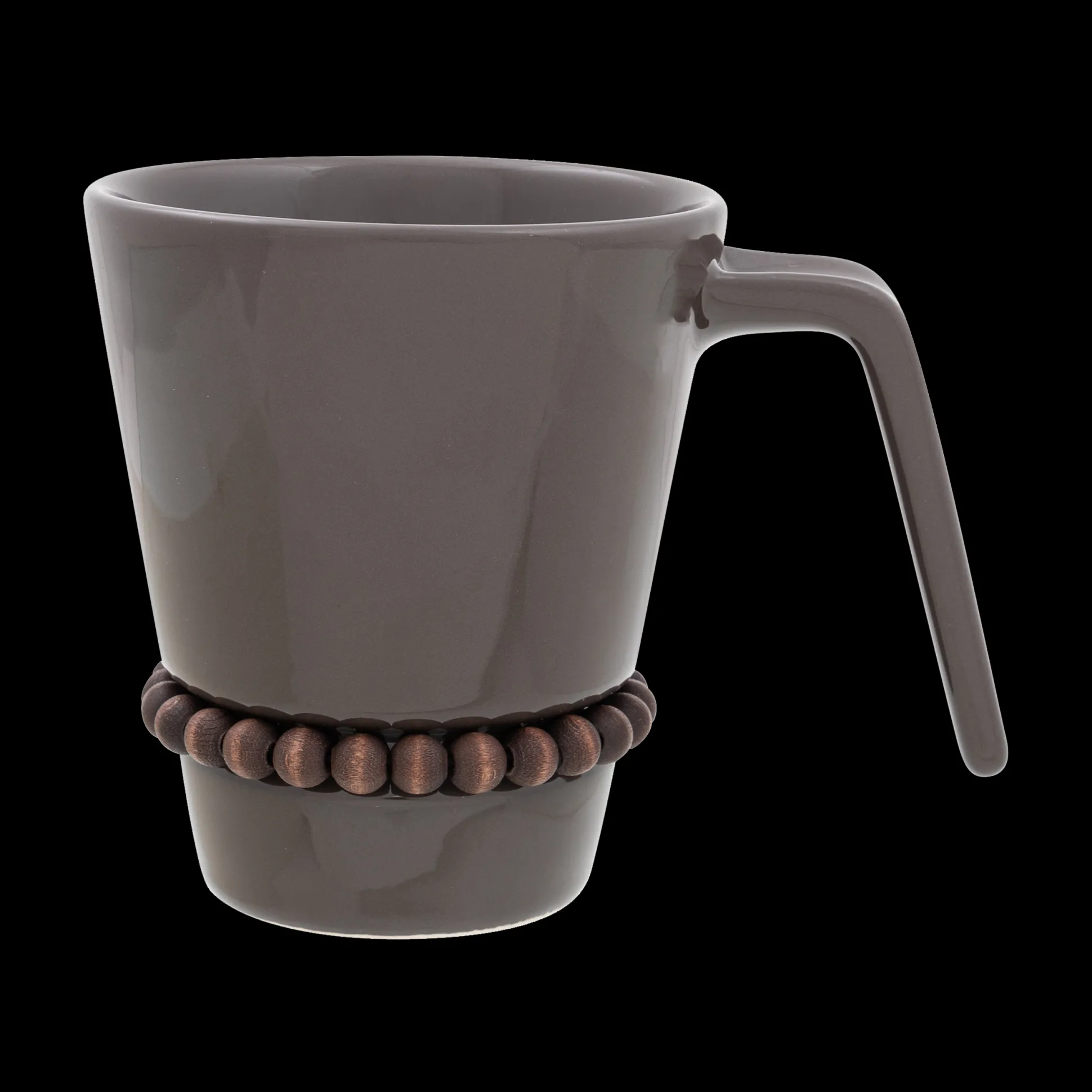 Aarikka Nuppu Dark Brown Mug