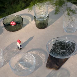 Arabia Moomin Forest Green Glass Tumblers (Set of 2)