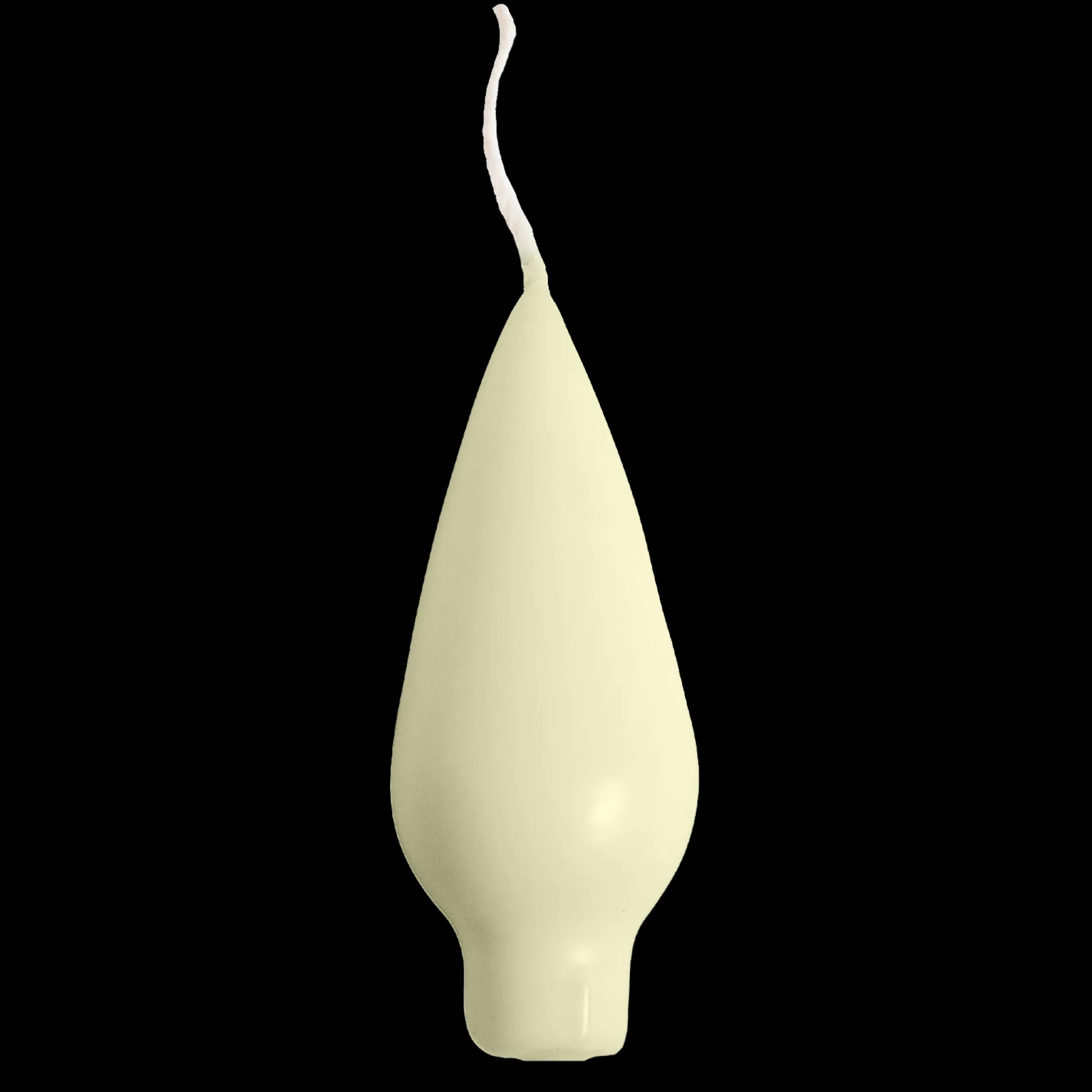 Danish Drop Candle Ivory