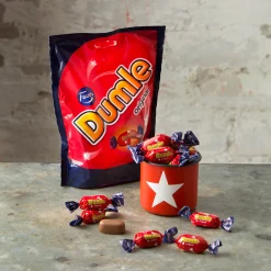 Fazer Dumle Original Soft Toffee Covered w/ Milk Chocolate Bag (220g)