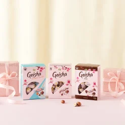 Fazer Geisha Milk Chocolate with Hazelnut Box (150g)