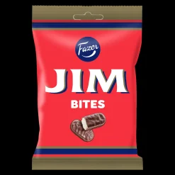 Fazer Jim Filled Dark Chocolate Bites (94g)