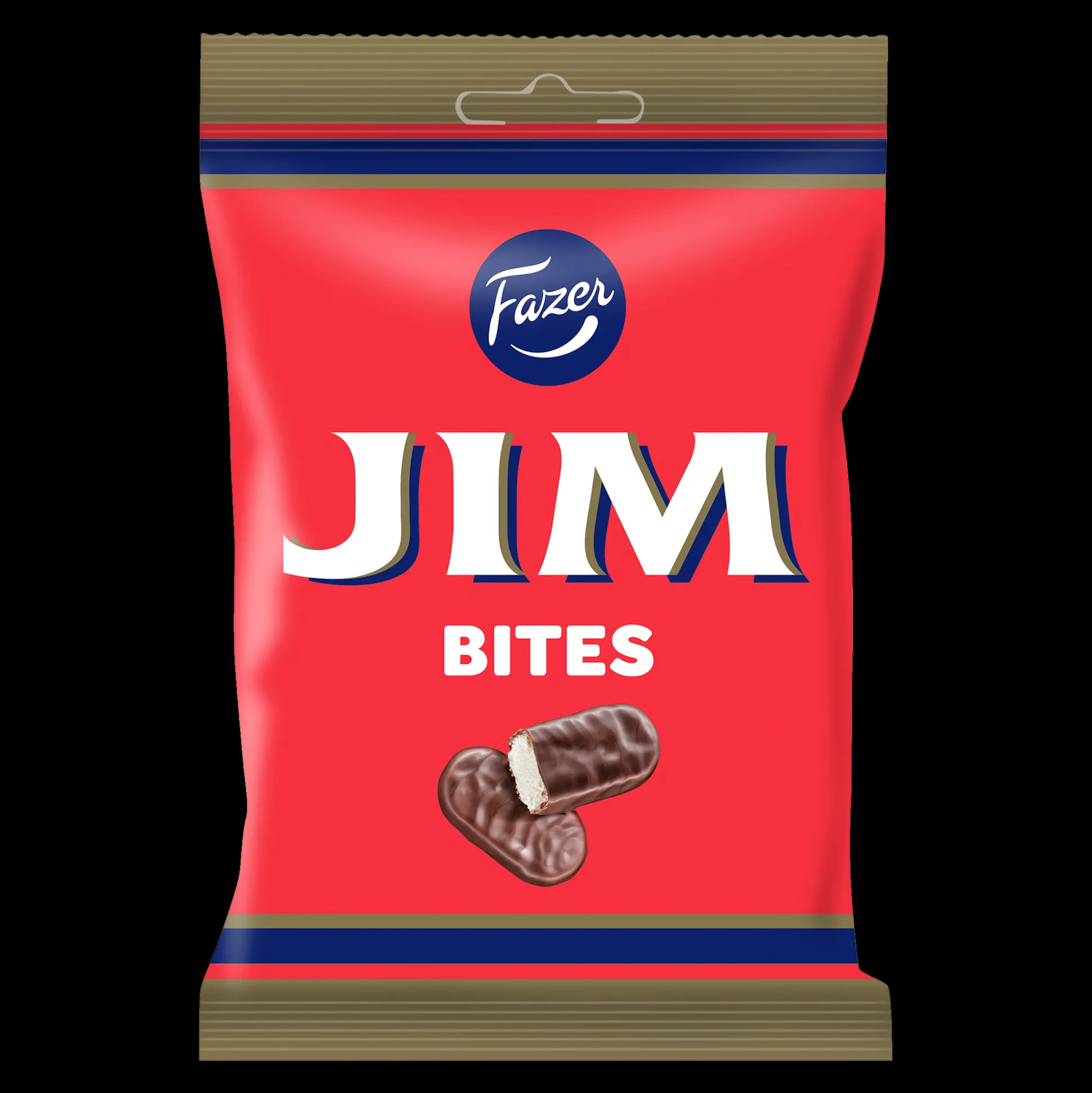 Fazer Jim Filled Dark Chocolate Bites (94g)