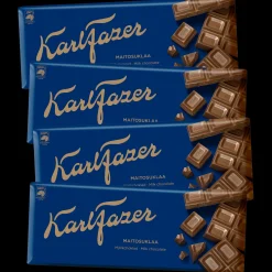 Fazer Milk Chocolate Bar, 4 Pack