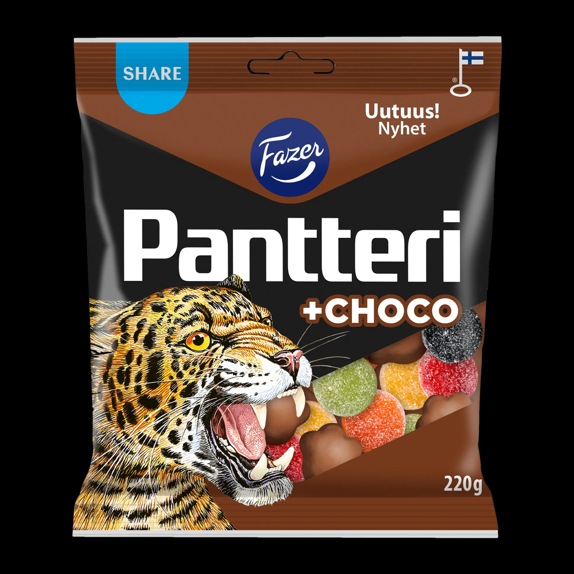 Fazer Pantteri + Choco Sweets Mix (220g)