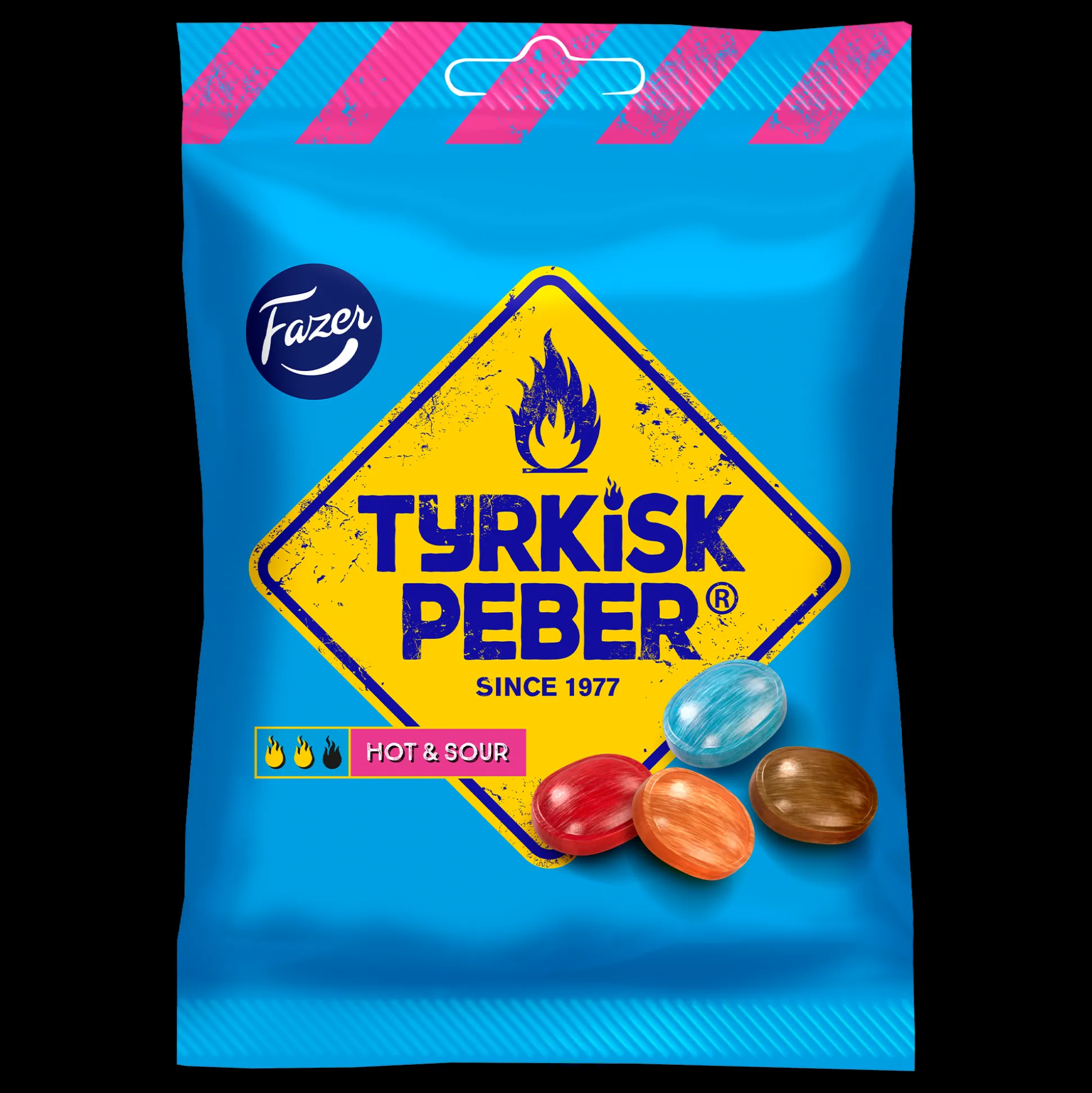 Fazer Tyrkisk Peber Hot Sour (150g)