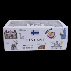 Finland Flag Wool Socks Boxed Set of 2 (WOMENS)