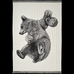 Finlayson Bear & Hedgehog Blanket