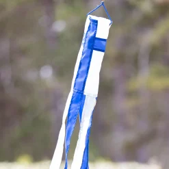 Finnish Flag Windsock 24"