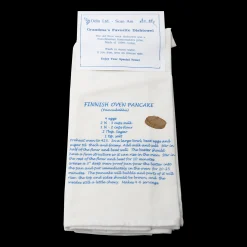 Finnish Oven Pancake Flour Sack Dishtowel