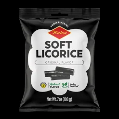 Halva Finnish Soft Licorice Original Black (198g)