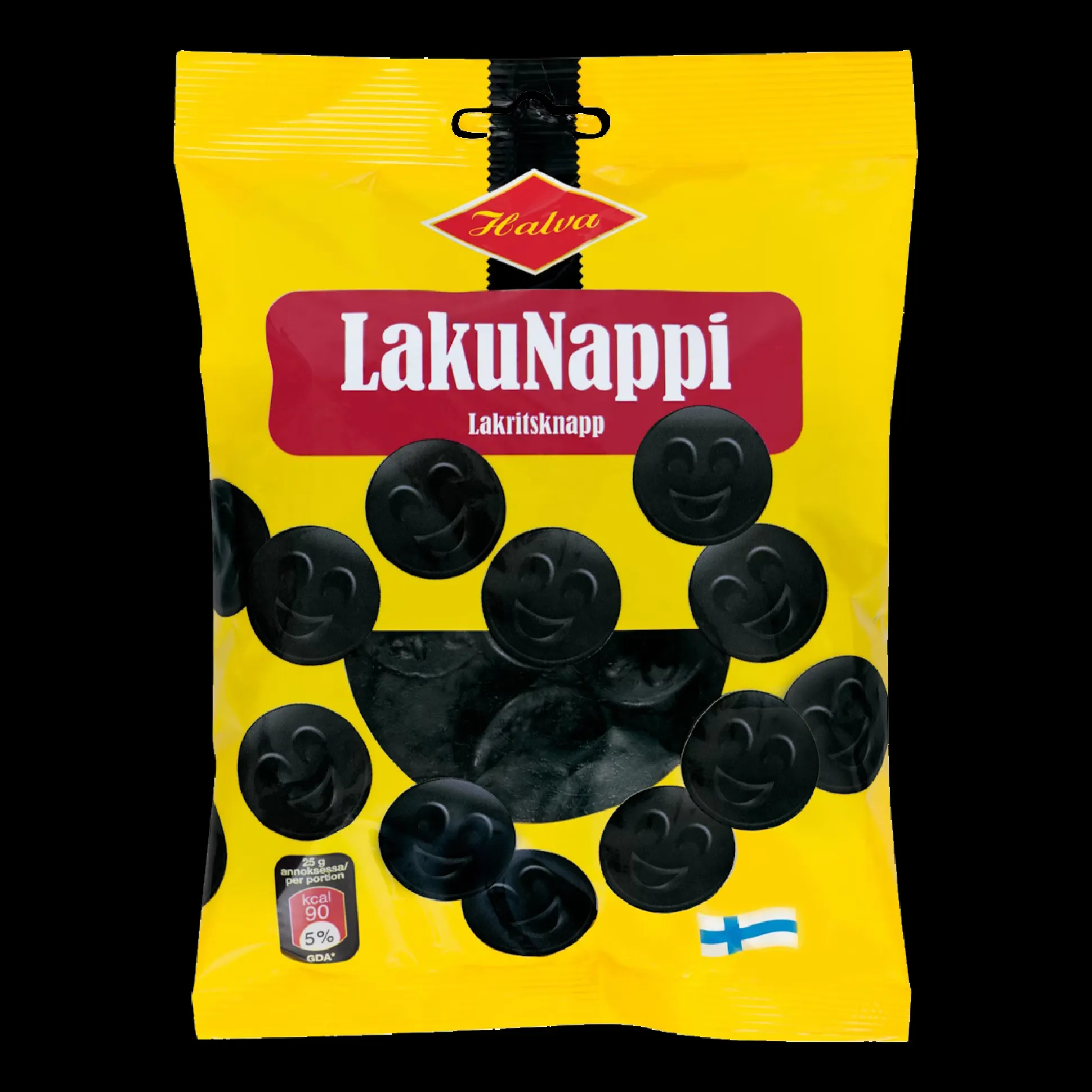 Halva LakuNappi Licorice Buttons (200g)