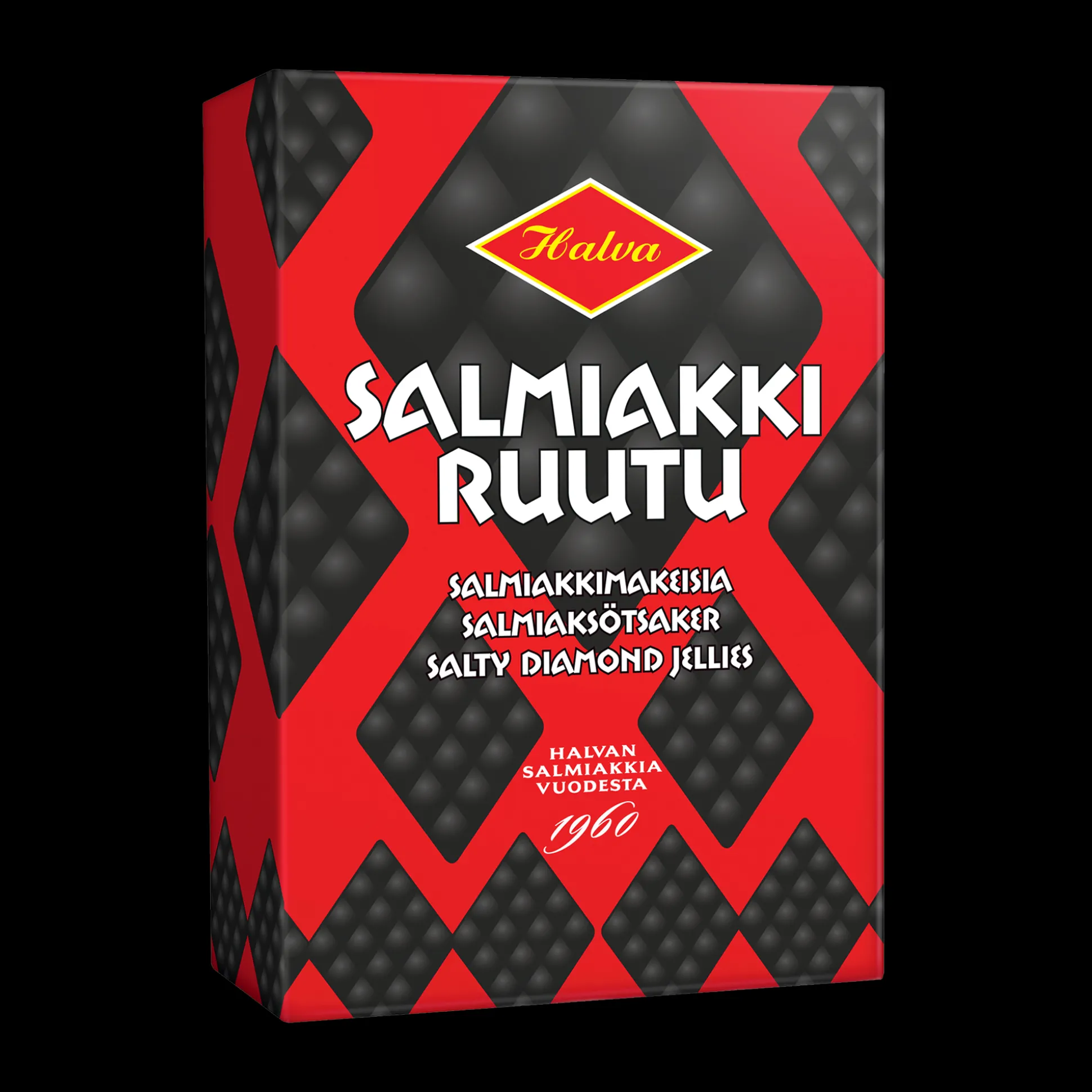 Halva Salmiakki Ruutu Salt Licorice (240g)