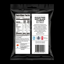 Halva Sugar-Free Soft Black Licorice (85g)