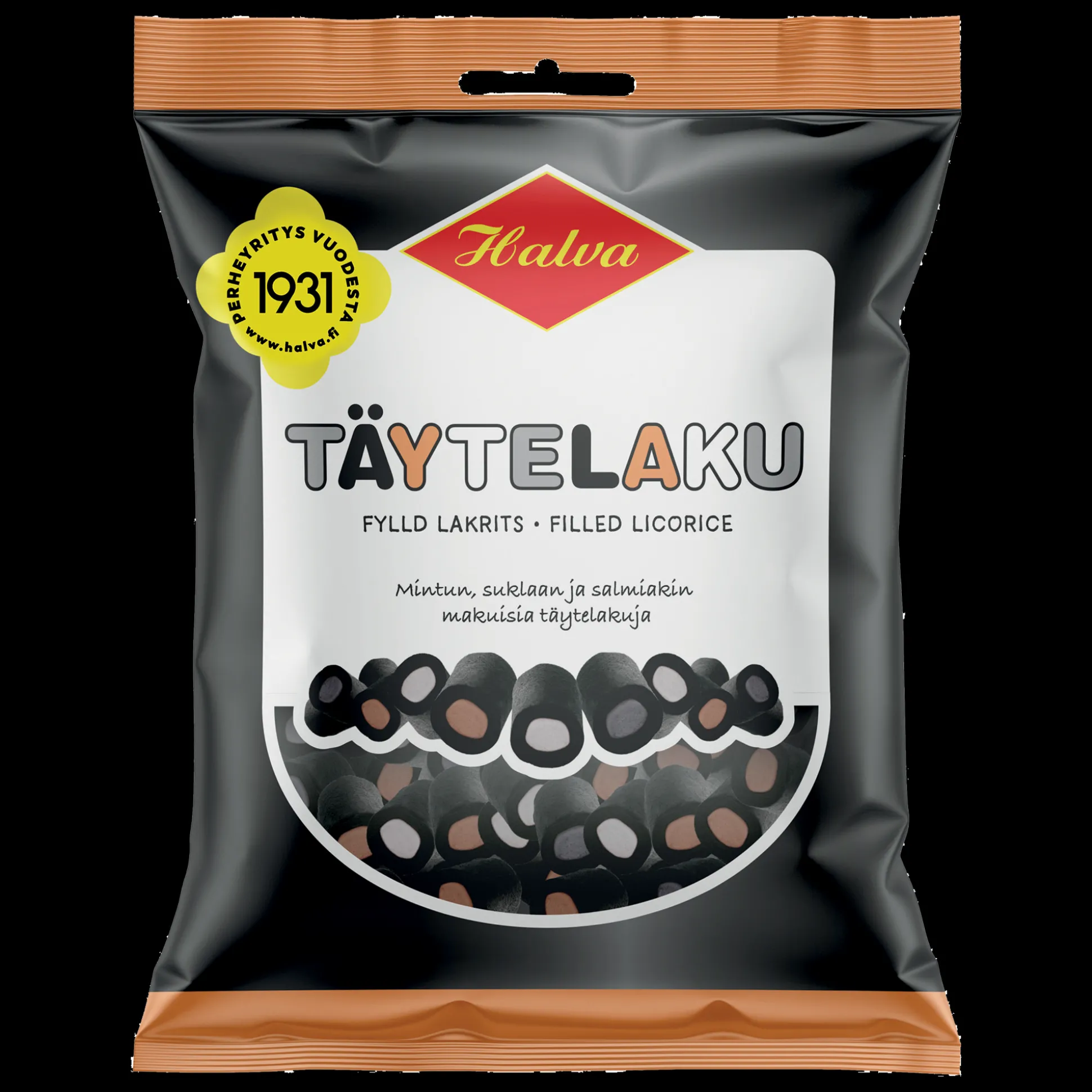 Halva Täytelaku Filled Licorice Mix (350g)