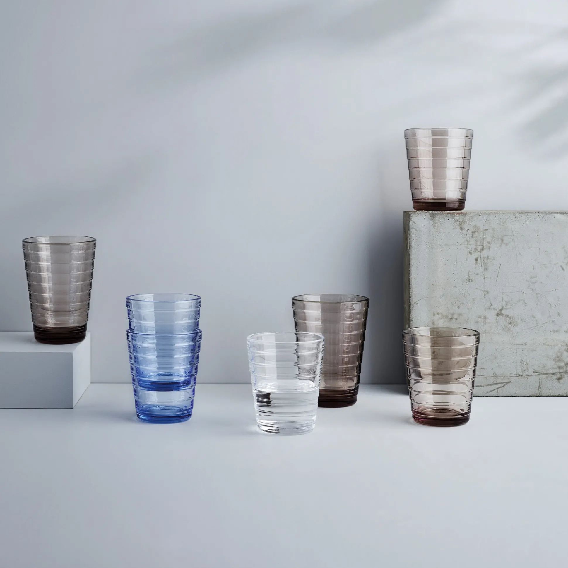 iittala Aino Aalto Aqua Medium Tumbler (Set of 8)