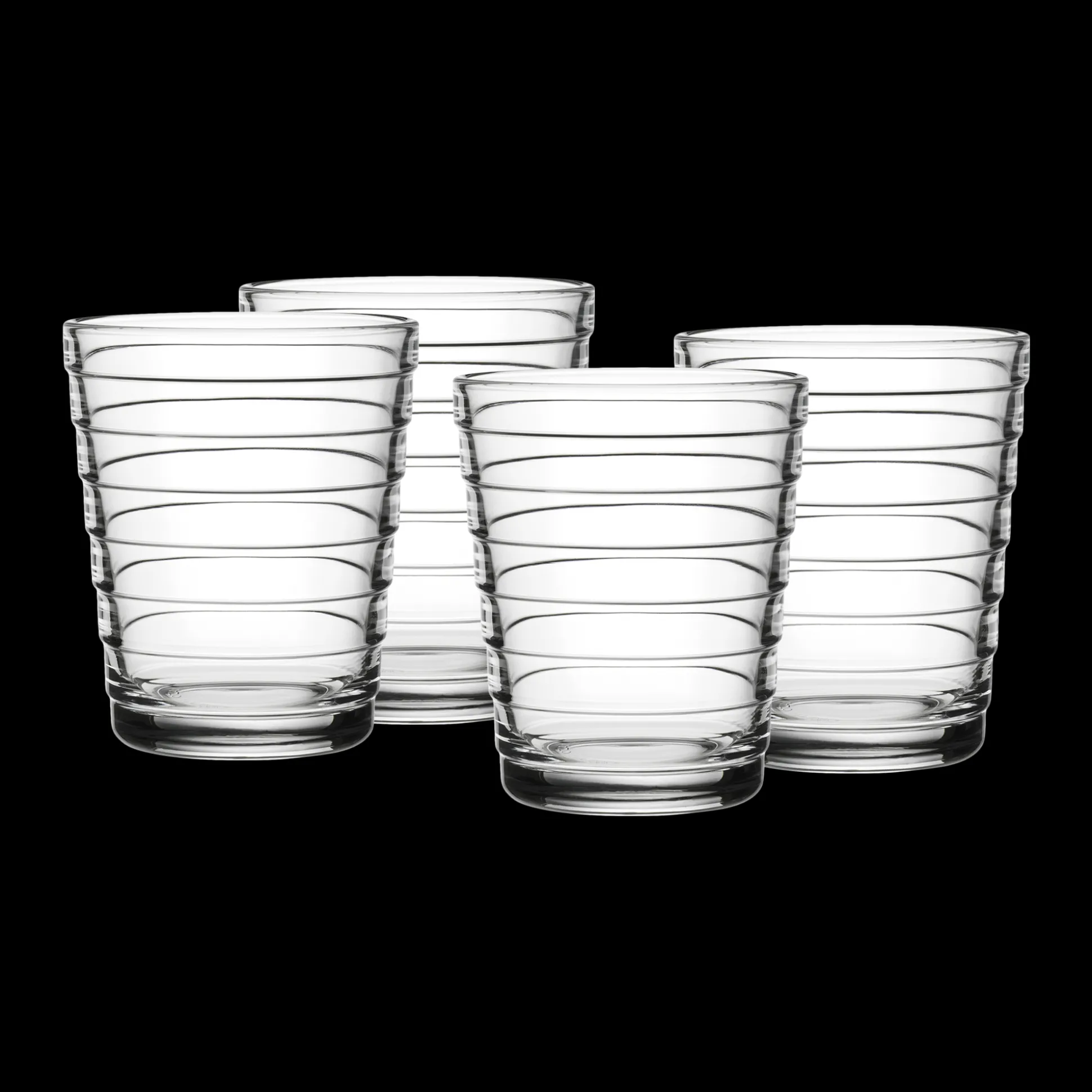 iittala Aino Aalto Clear Medium Tumbler (Set of 4)
