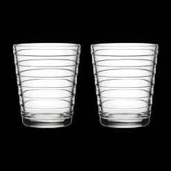 iittala Aino Aalto Clear Medium Tumbler (Set of 2)