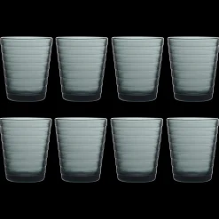 iittala Aino Aalto Dark Grey Medium Tumbler (Set of 8)