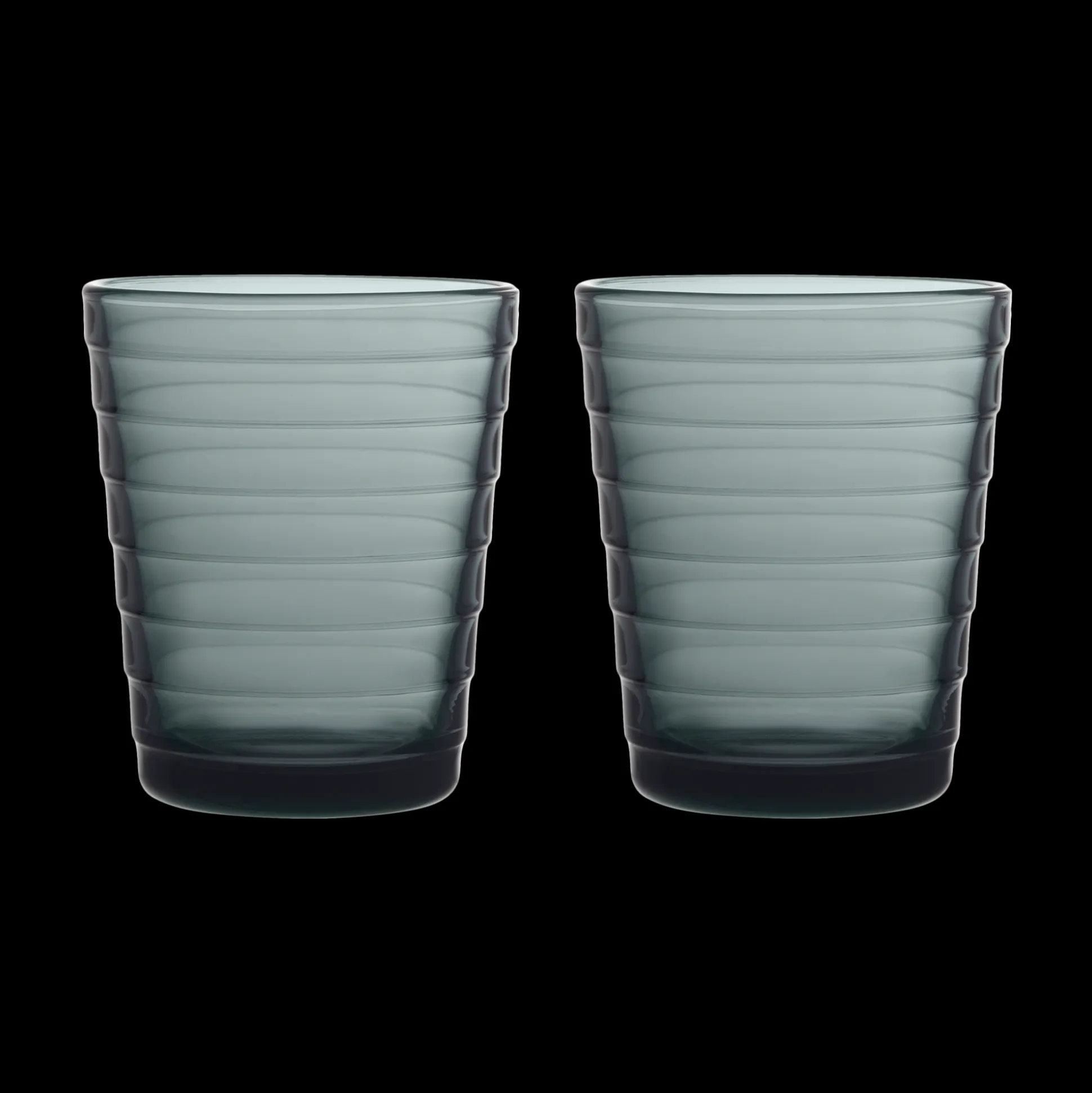 iittala Aino Aalto Dark Grey Medium Tumbler (Set of 2)