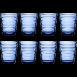 iittala Aino Aalto Ultramarine Blue Medium Tumbler (Set of 8)