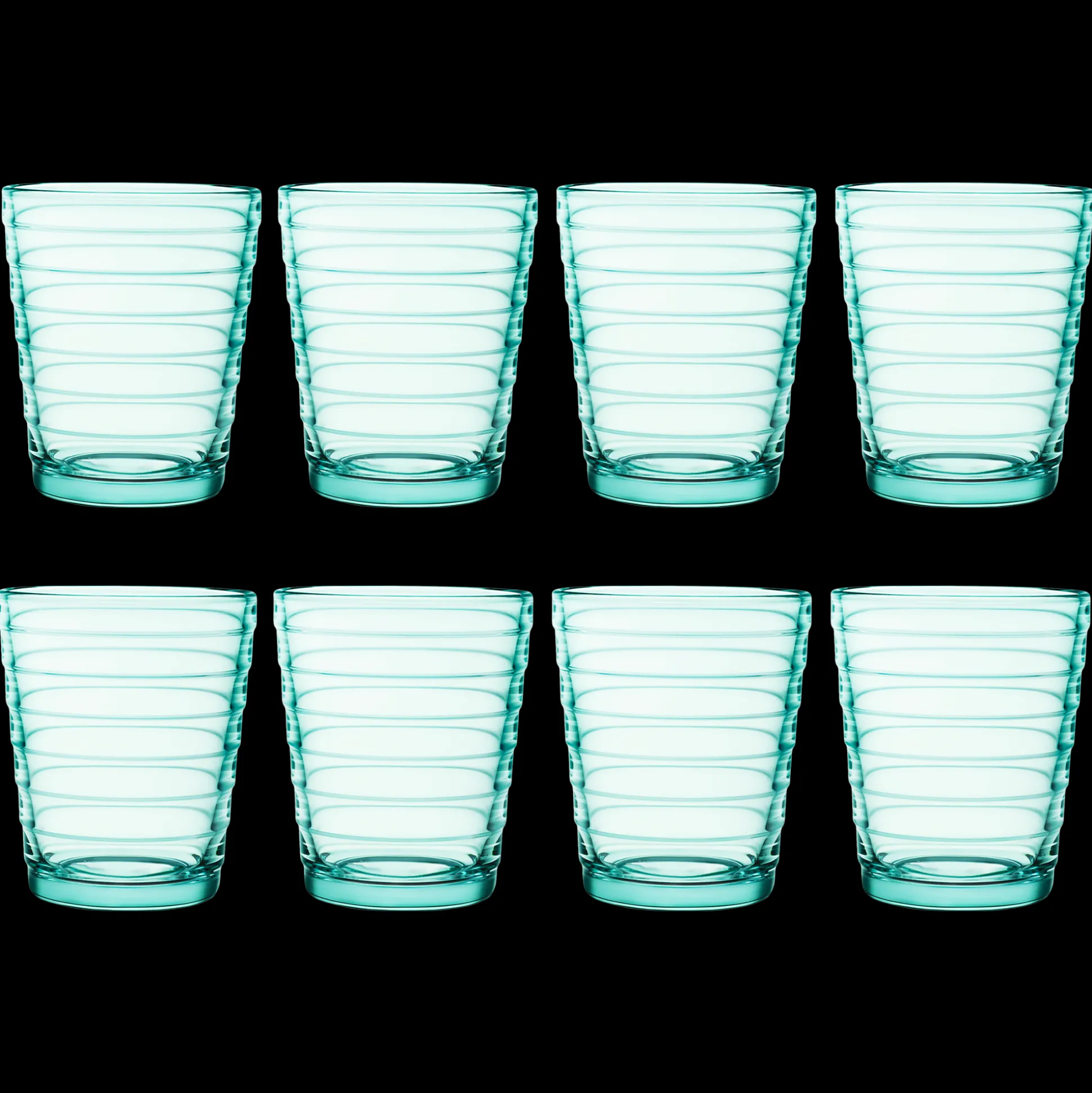 iittala Aino Aalto Water Green Medium Tumbler (Set of 8)