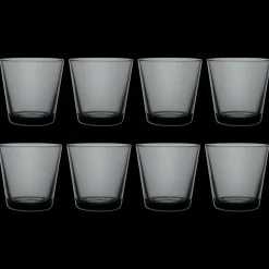 iittala Kartio Dark Grey Medium Tumbler (Set of 8)