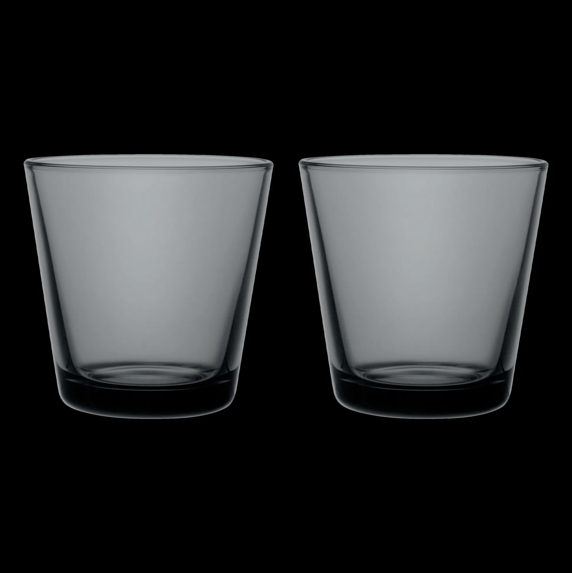 iittala Kartio Dark Grey Medium Tumbler (Set of 2)