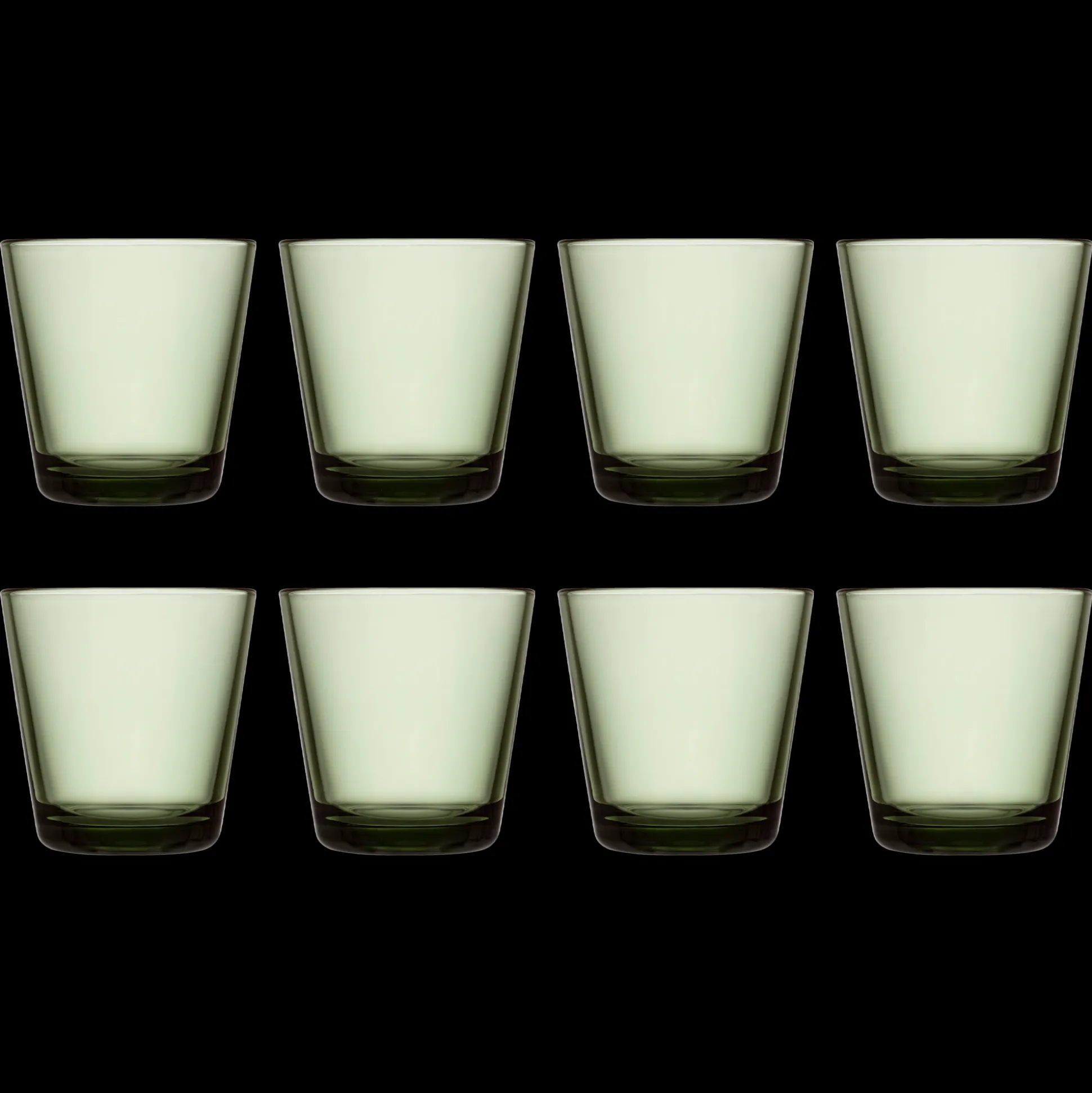 iittala Kartio Pine Green Medium Tumbler (Set of 8)
