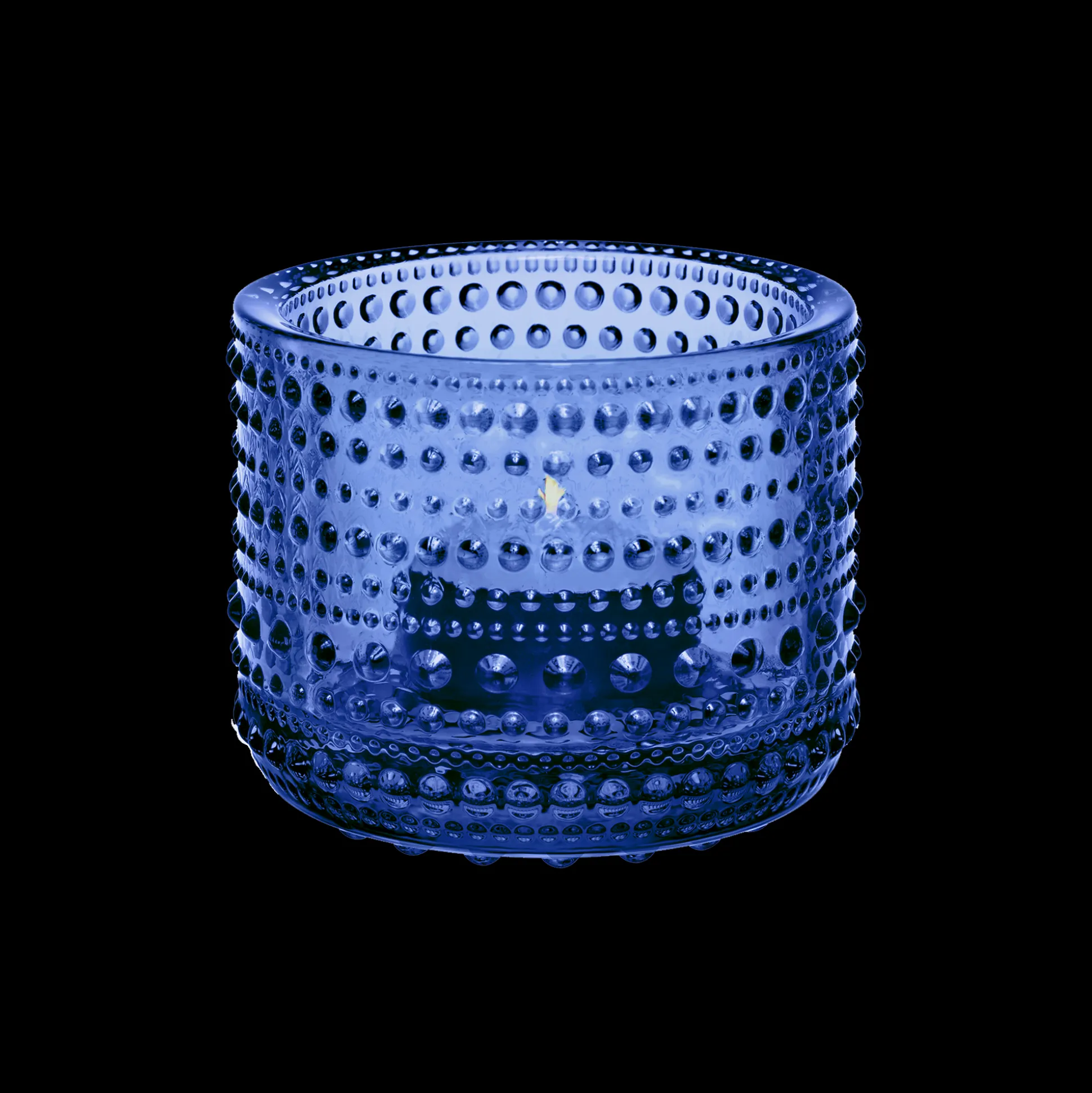 iittala Kastehelmi Dewdrop Votive Ultramarine Blue