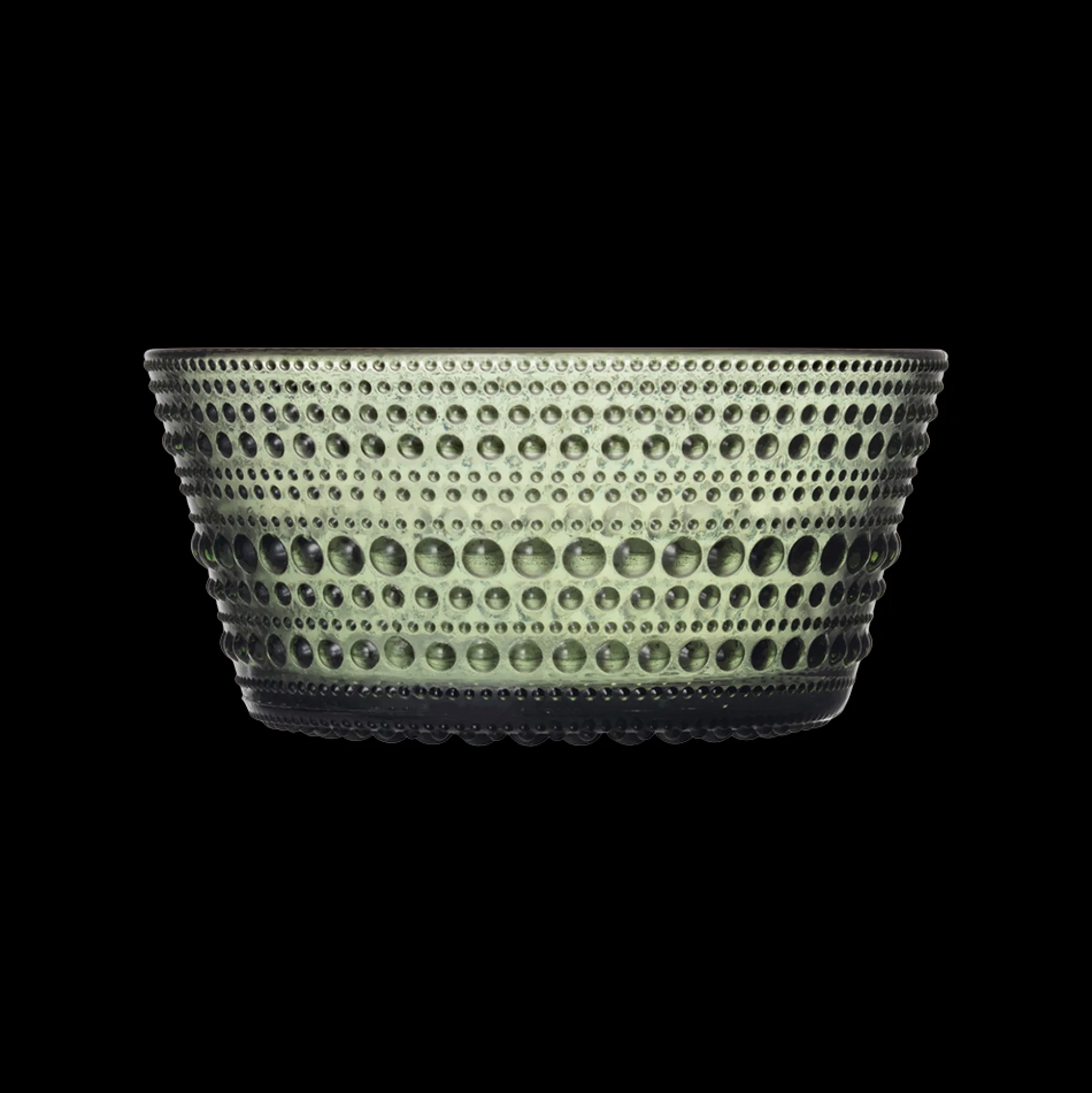 iittala Kastehelmi Dewdrop Pine Green Dessert Bowl