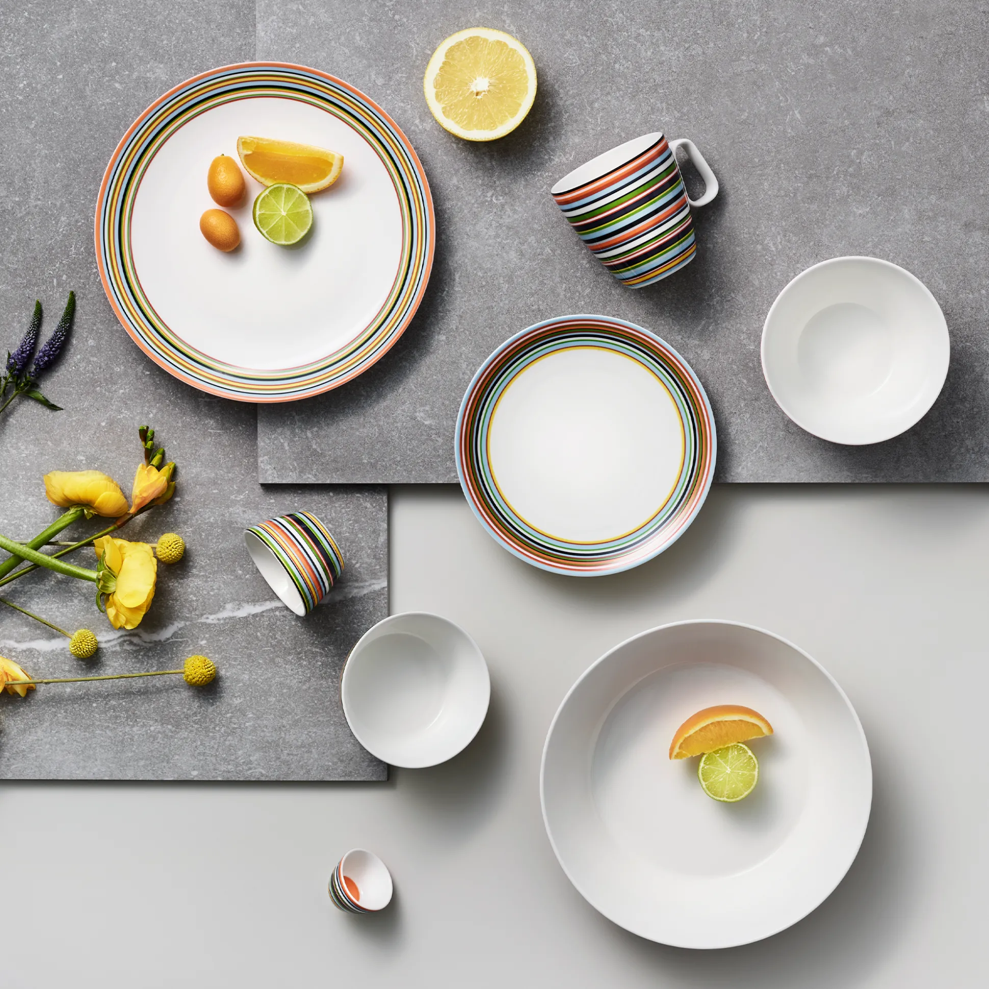 iittala Origo Orange Salad Plate