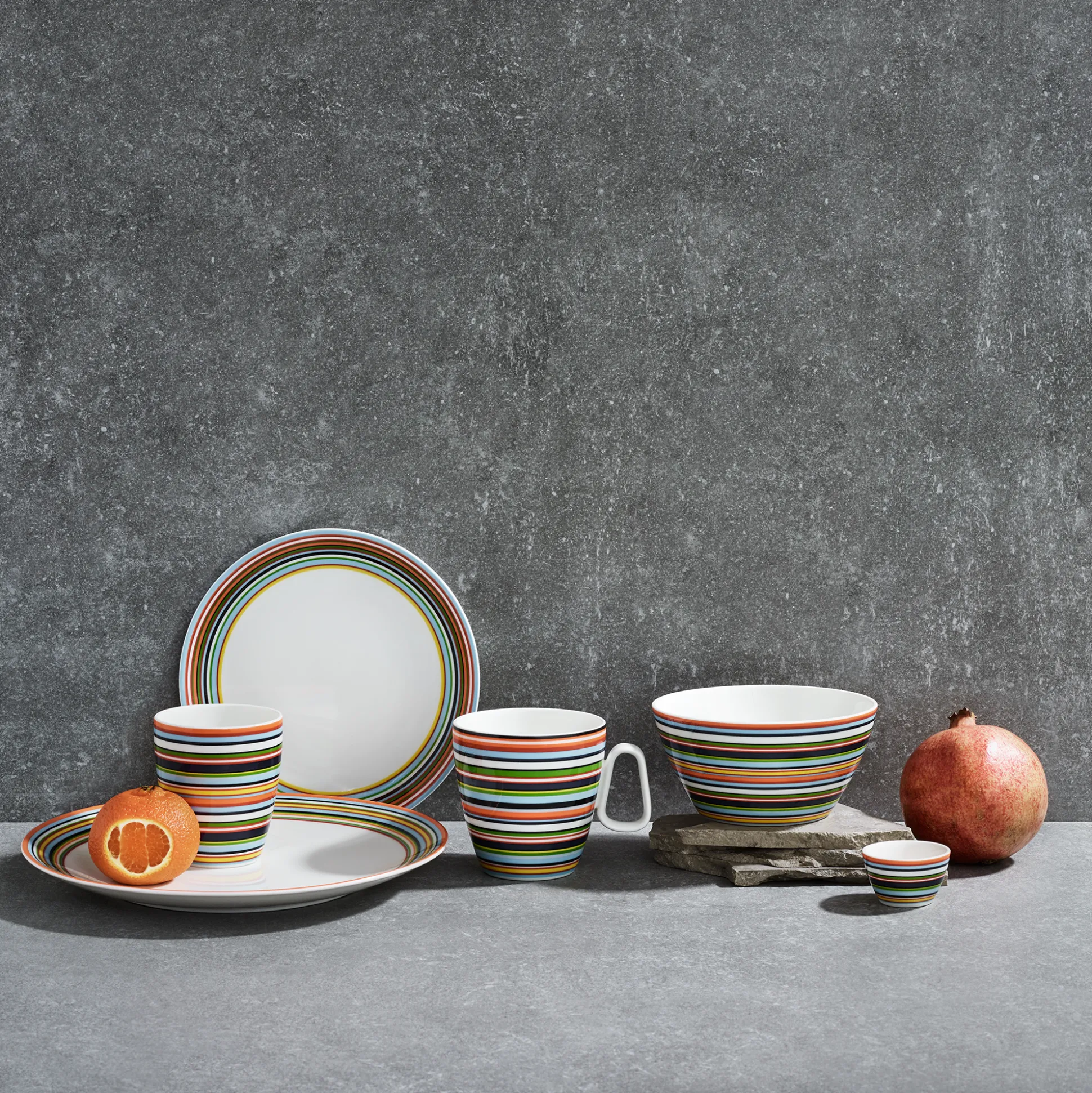 iittala Origo Orange Salad Plate