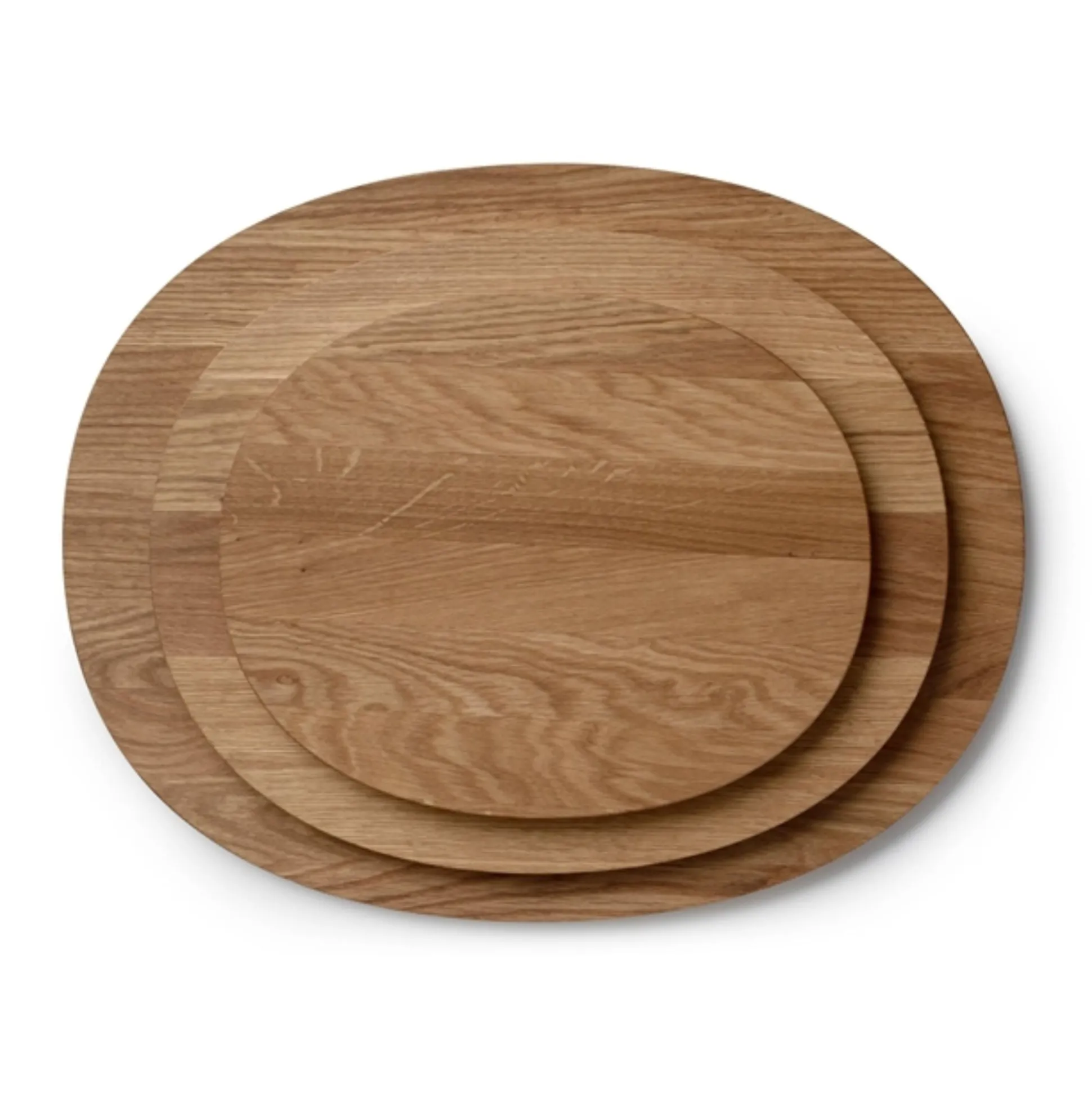 iittala Raami Oak Oval Medium Serving Tray