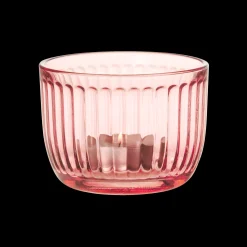 iittala Raami Salmon Pink Candleholder