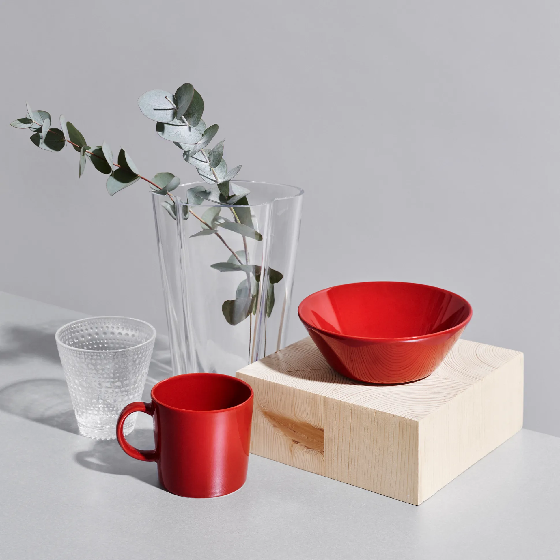 iittala Teema Red Soup / Cereal Bowl