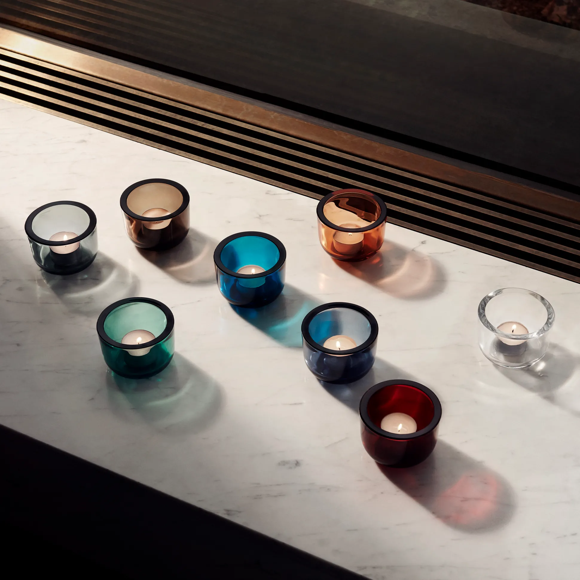 iittala Valkea Grey Votive