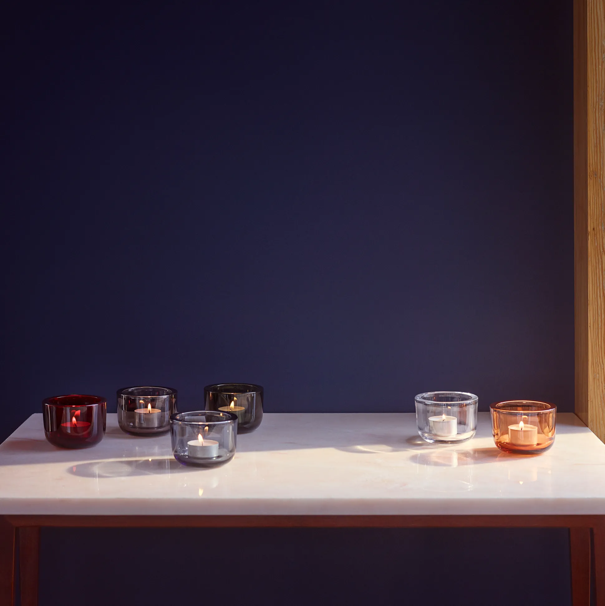 iittala Valkea Pine Green Votive
