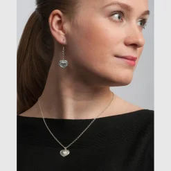 Kalevala Eura Heart Silver Necklace
