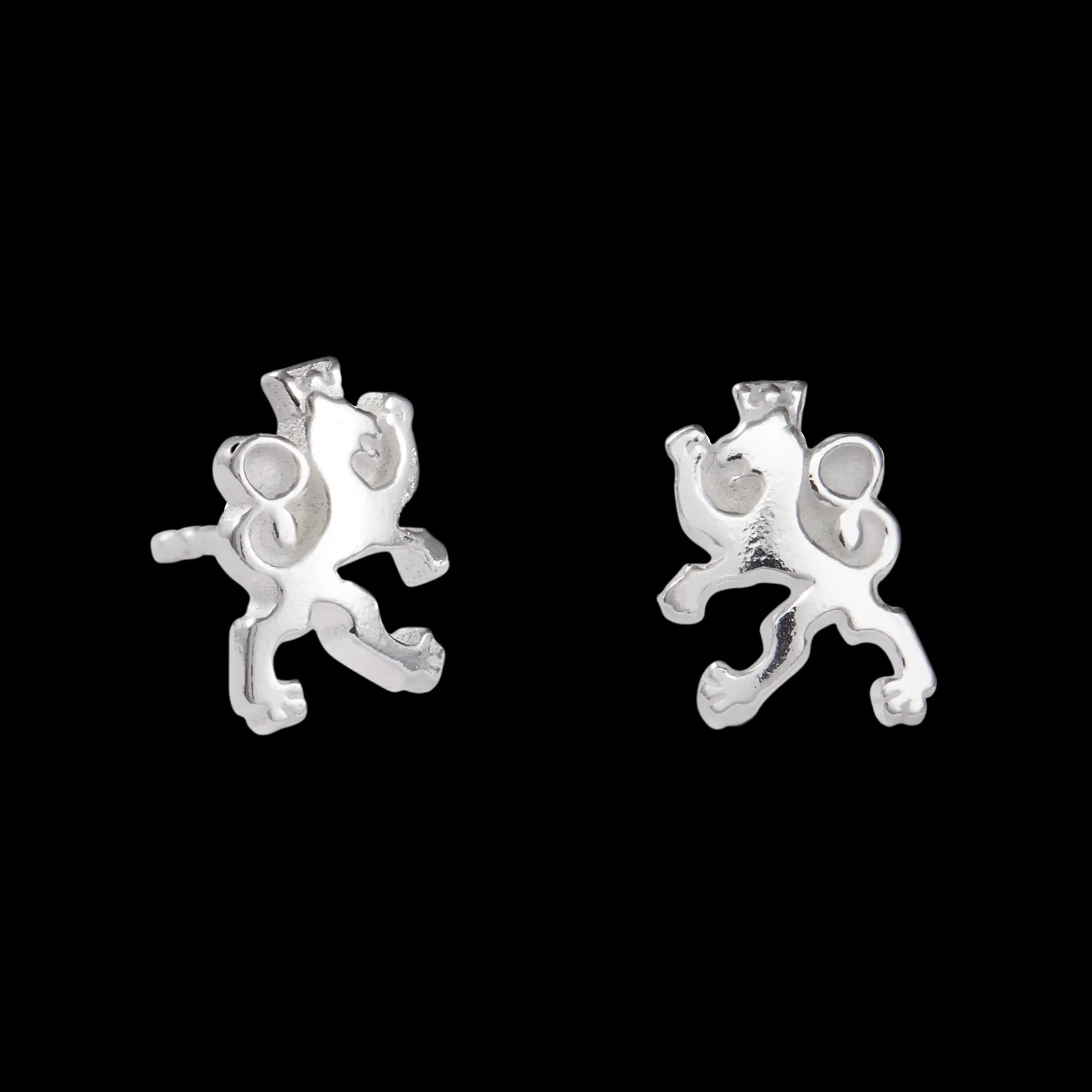Kalevala Female Lion Earrings