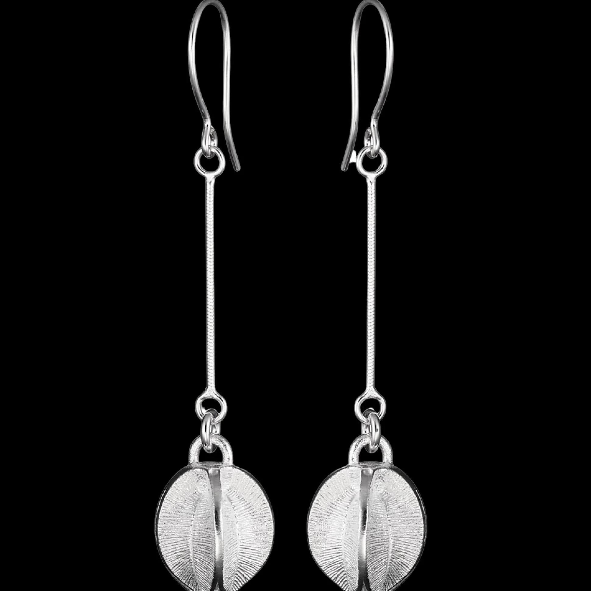 Kalevala Snow Flower Silver Earrings