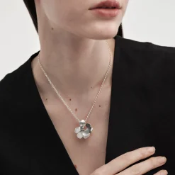 Kalevala x Marimekko Unikko Silver Necklace