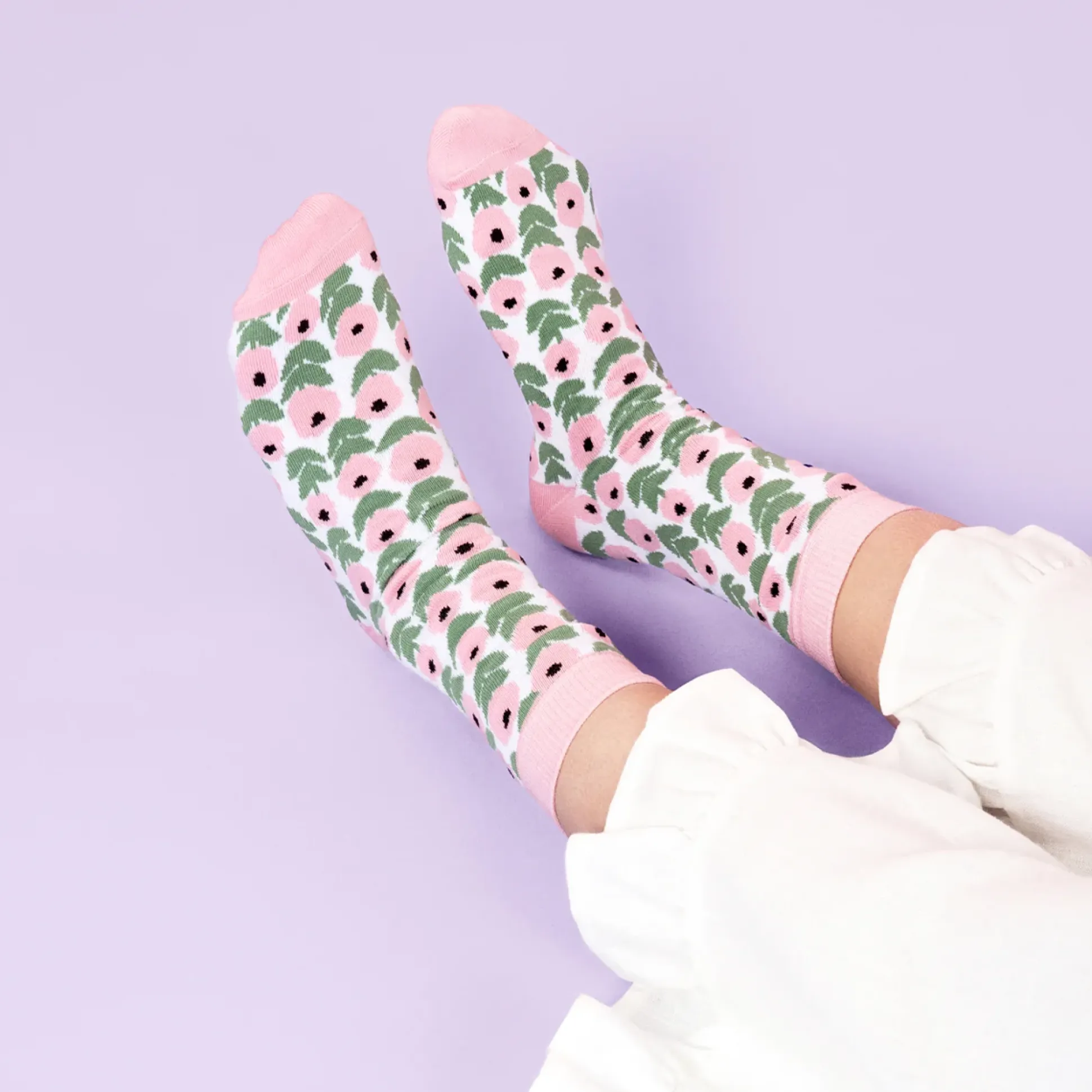 Kauniste Flora Pink Socks
