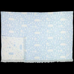 Kauniste Sauna Linen Fringe Throw