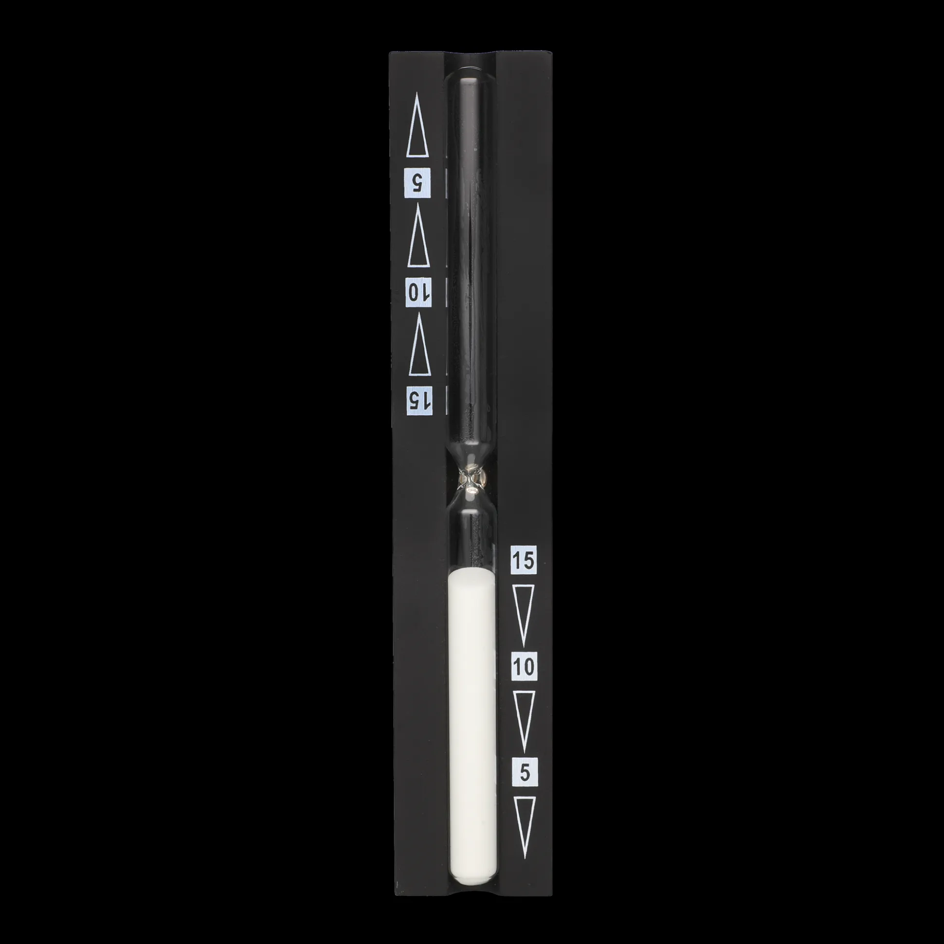4living Sauna Sand Timer, black