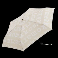 Marimekko Marilogo Mini Manual Umbrella, linen/beige