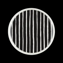 Marimekko Piccolo Salad Plate, white/black