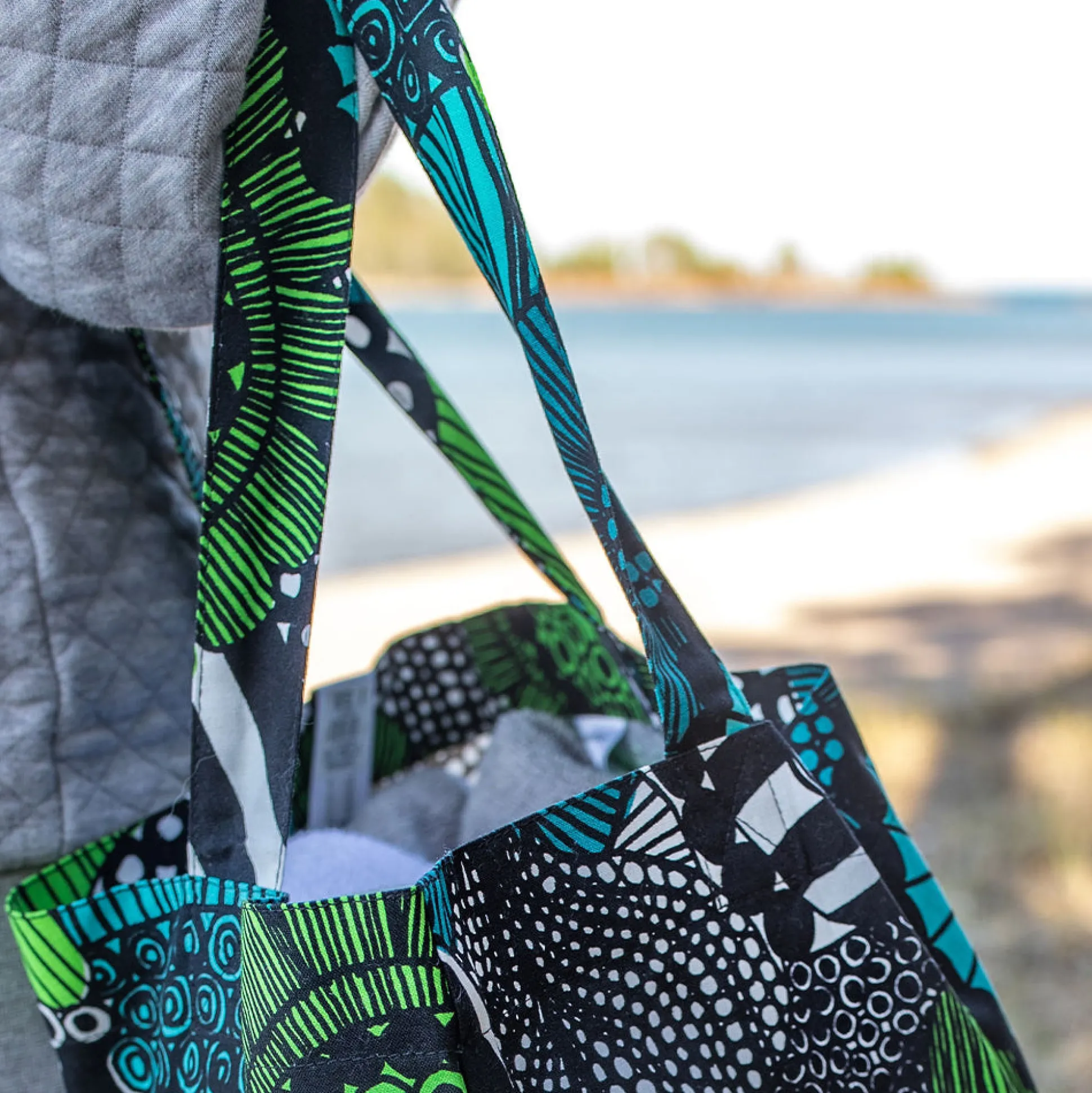 Marimekko Pieni Siirtolapuutarha Cotton Bag