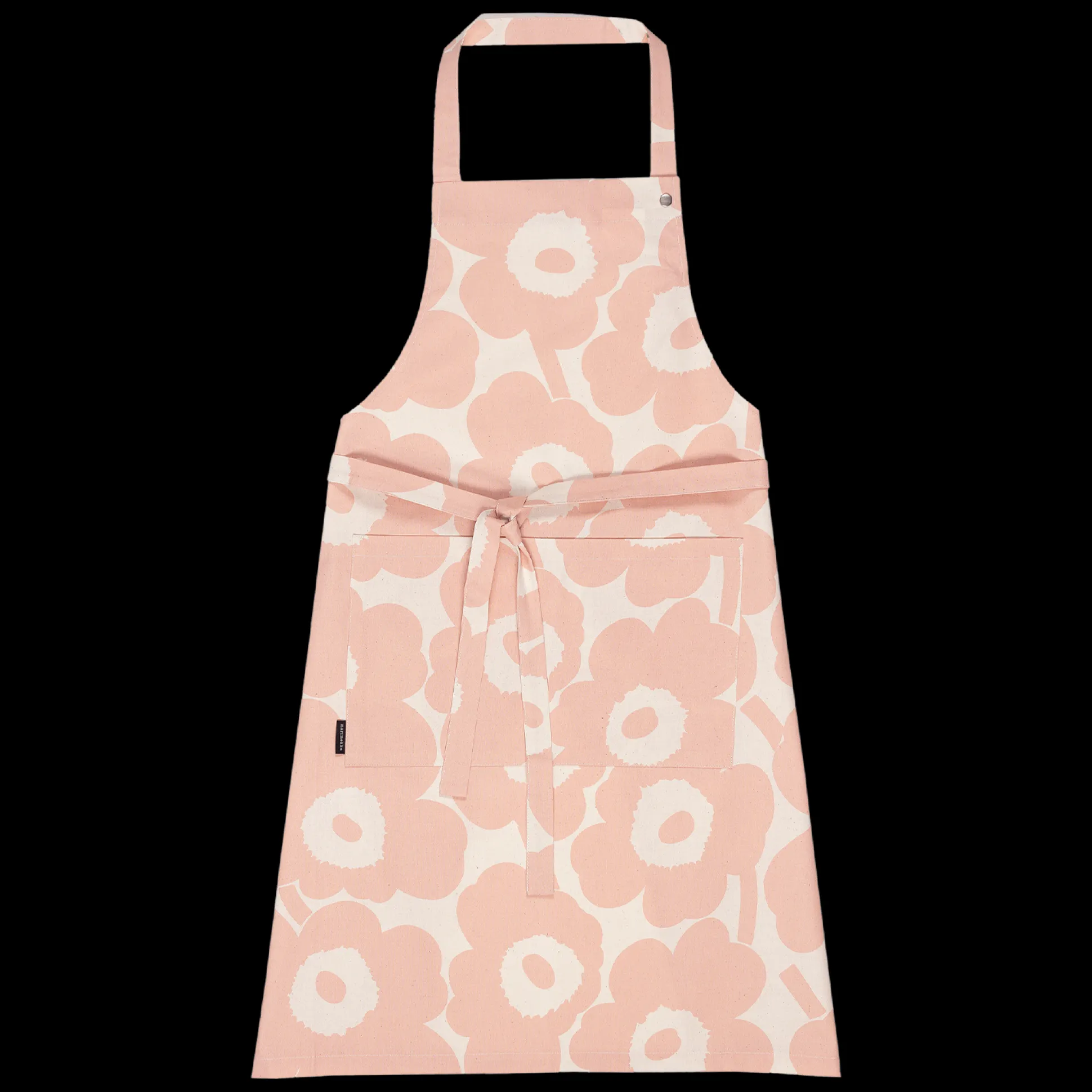 Marimekko Pieni Unikko Apron, cotton/peach